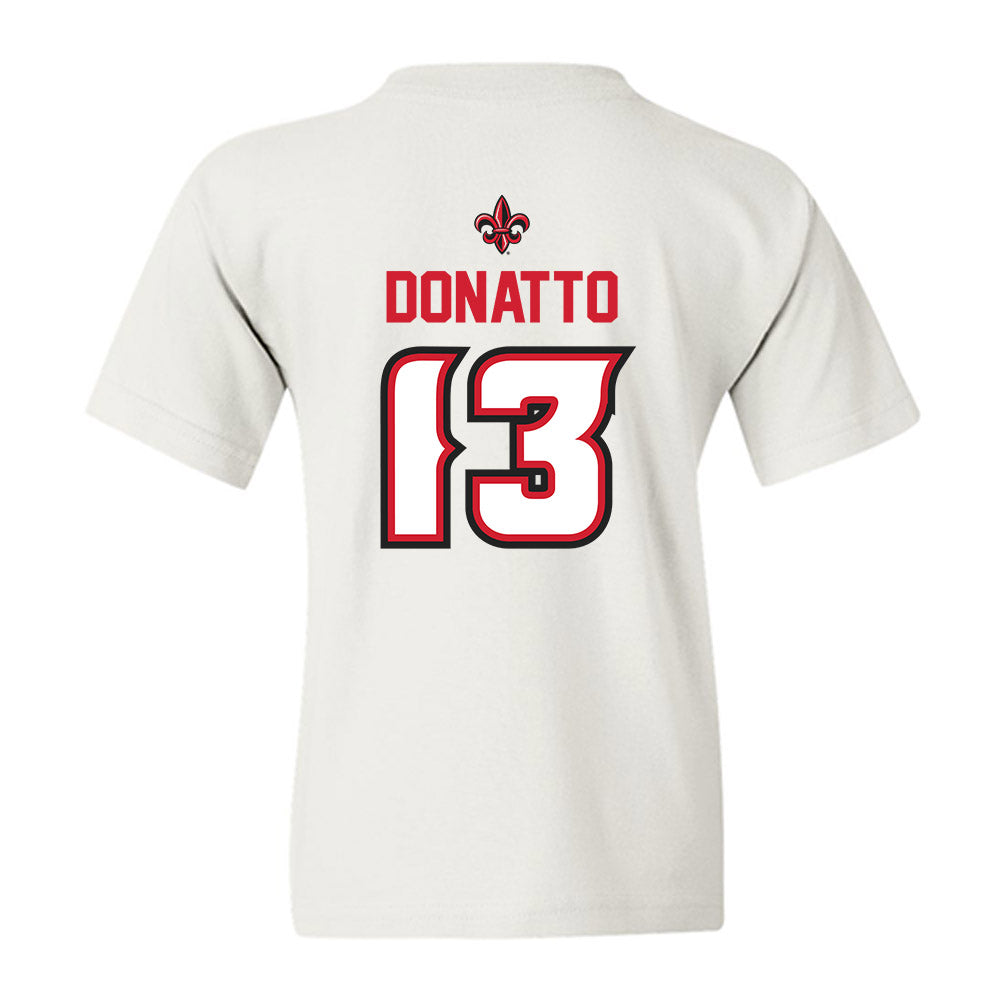 Louisiana - NCAA Baseball : Ahmar Donatto - Sports Shersey Youth T-Shirt-1