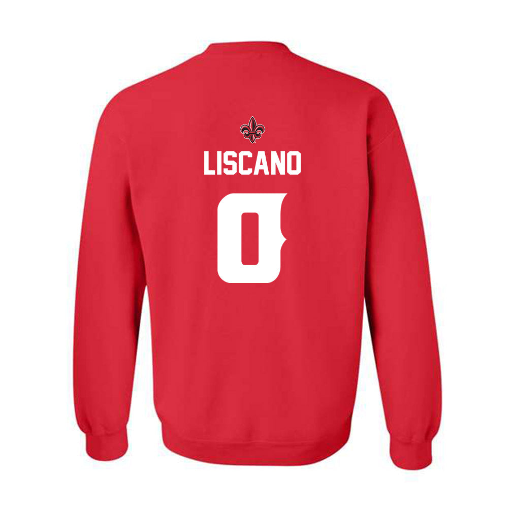 Louisiana - NCAA Softball : Mia Liscano - Generic Shersey Crewneck Sweatshirt-1