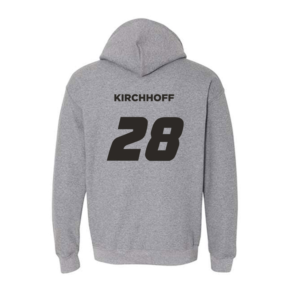 Missouri - NCAA Baseball : Josh Kirchhoff - Sports Shersey Hooded Sweatshirt-1