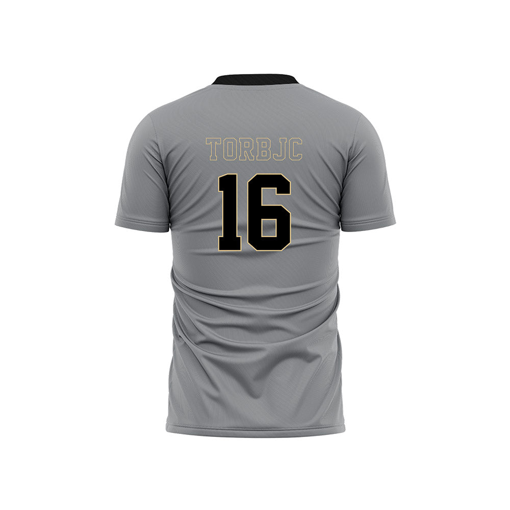 Wake Forest - NCAA Men's Soccer : Joel Torbjc - Pattern Black Soccer Jersey-1