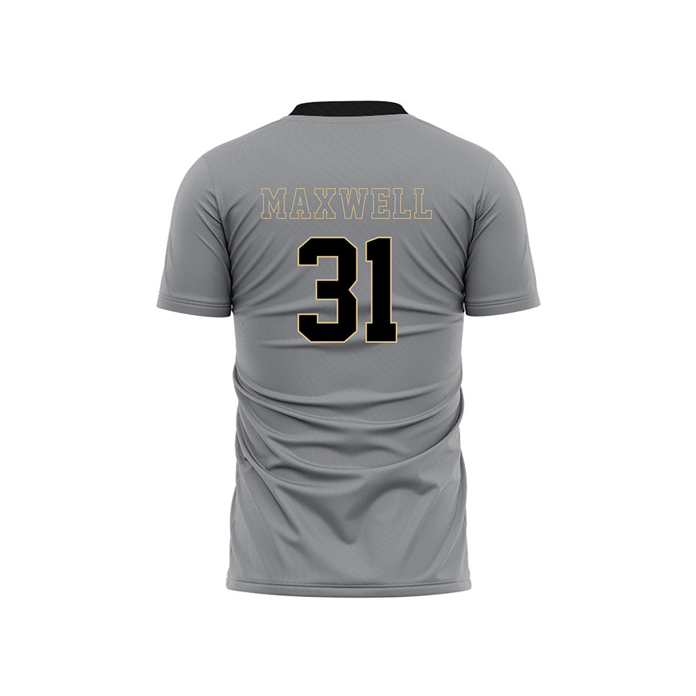 Wake Forest - NCAA Women's Soccer : Kylie Maxwell - Pattern Black Soccer Jersey-1