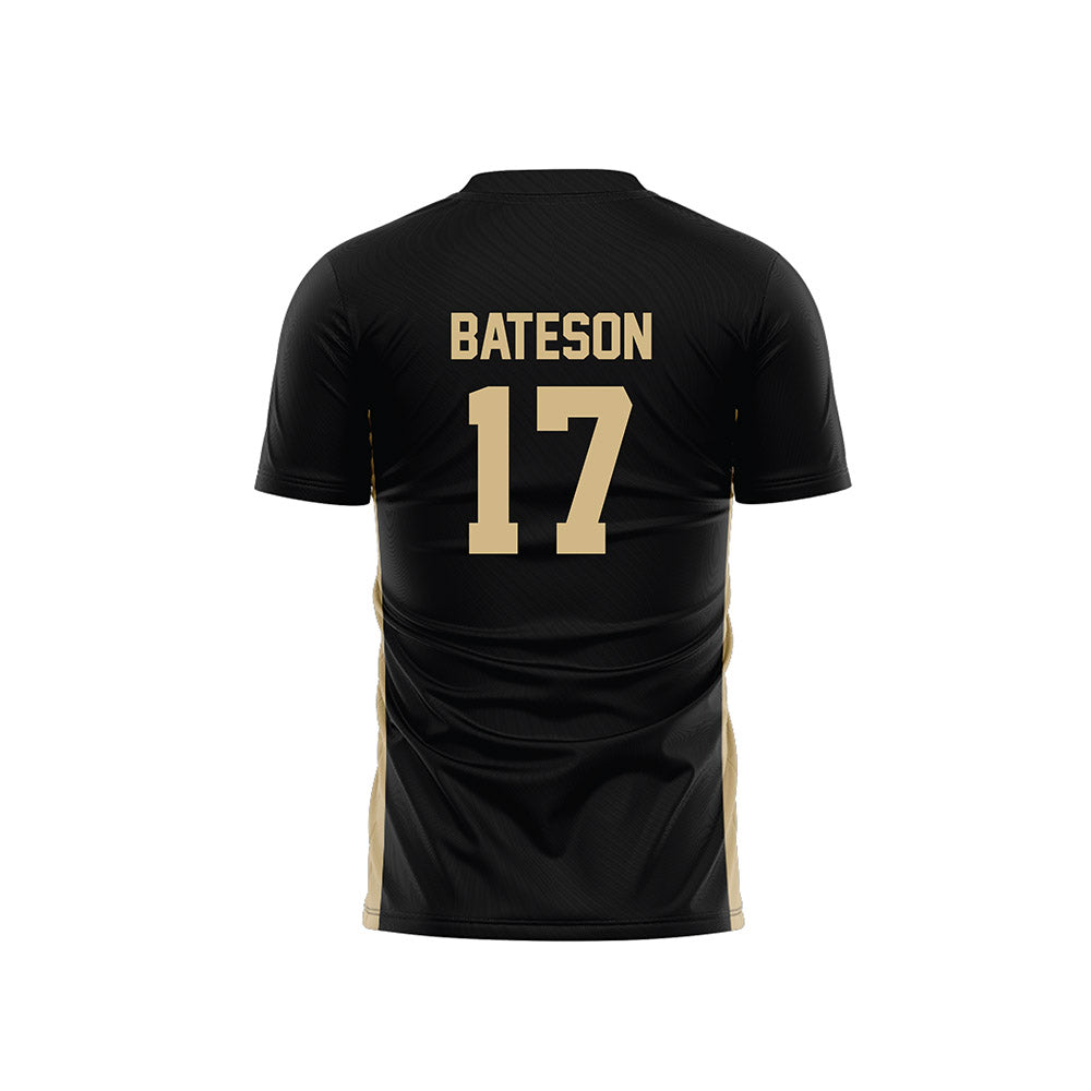 Wake Forest - NCAA Men's Soccer : Pierce Bateson - Black Soccer Jersey