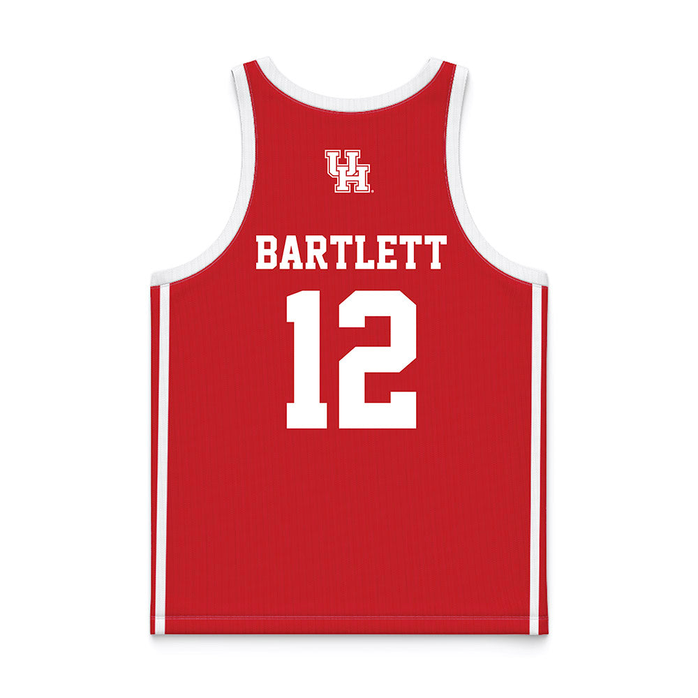 Houston - NCAA Women's Basketball : Amani Bartlett - Red Basketball Jersey-1