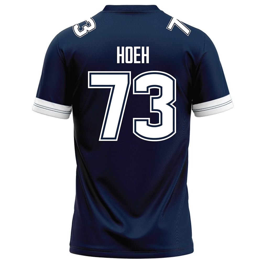 UConn - NCAA Football : Wes Hoeh - Navy Football Jersey-1