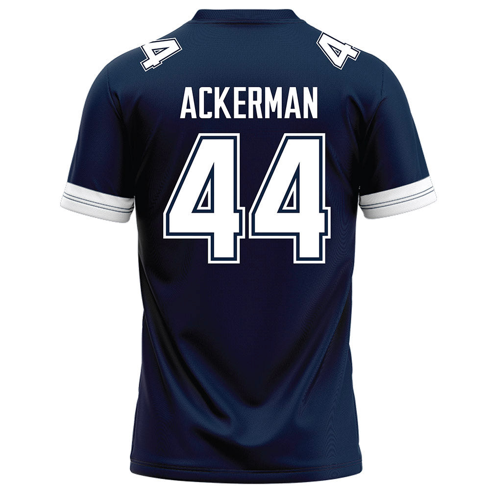 UConn - NCAA Football : Cooper Ackerman - Navy Football Jersey-1