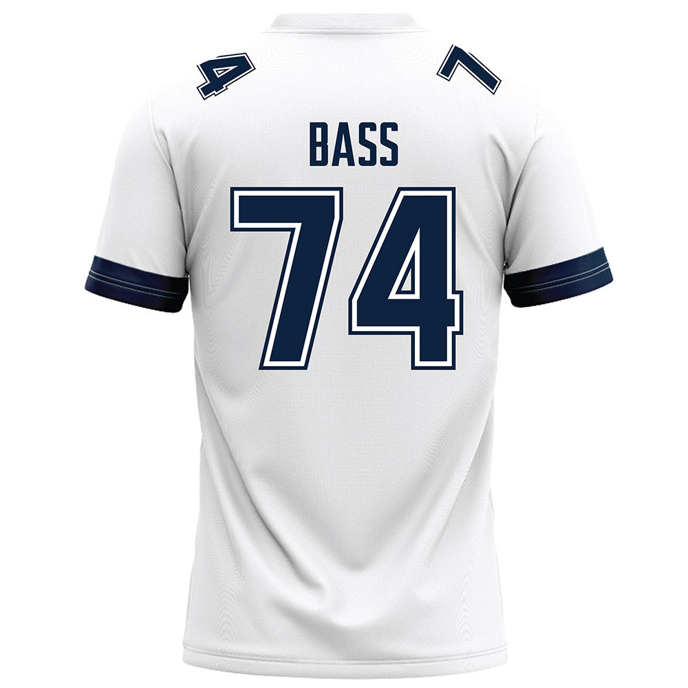 UConn - NCAA Football : Jayden Bass - White Football Jersey-1