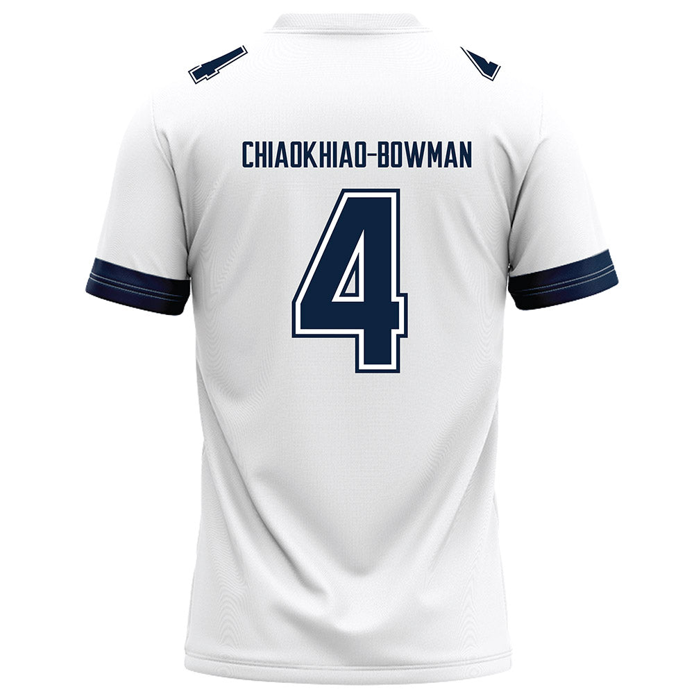 UConn - NCAA Football : Thai Chiaokhiao-Bowman - White Football Jersey-1