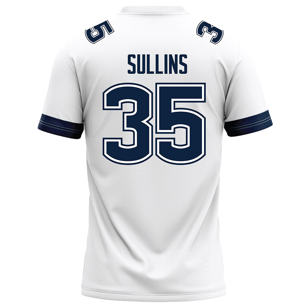UConn - NCAA Football : Spencer Sullins - White Football Jersey-1