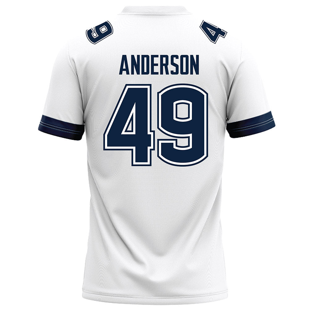 UConn - NCAA Football : Bryce Anderson - White Football Jersey-1