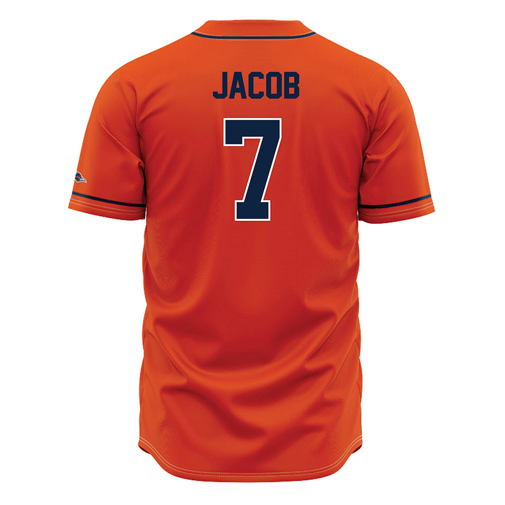UTSA - NCAA Baseball : Mason Jacob - Orange Jersey-1