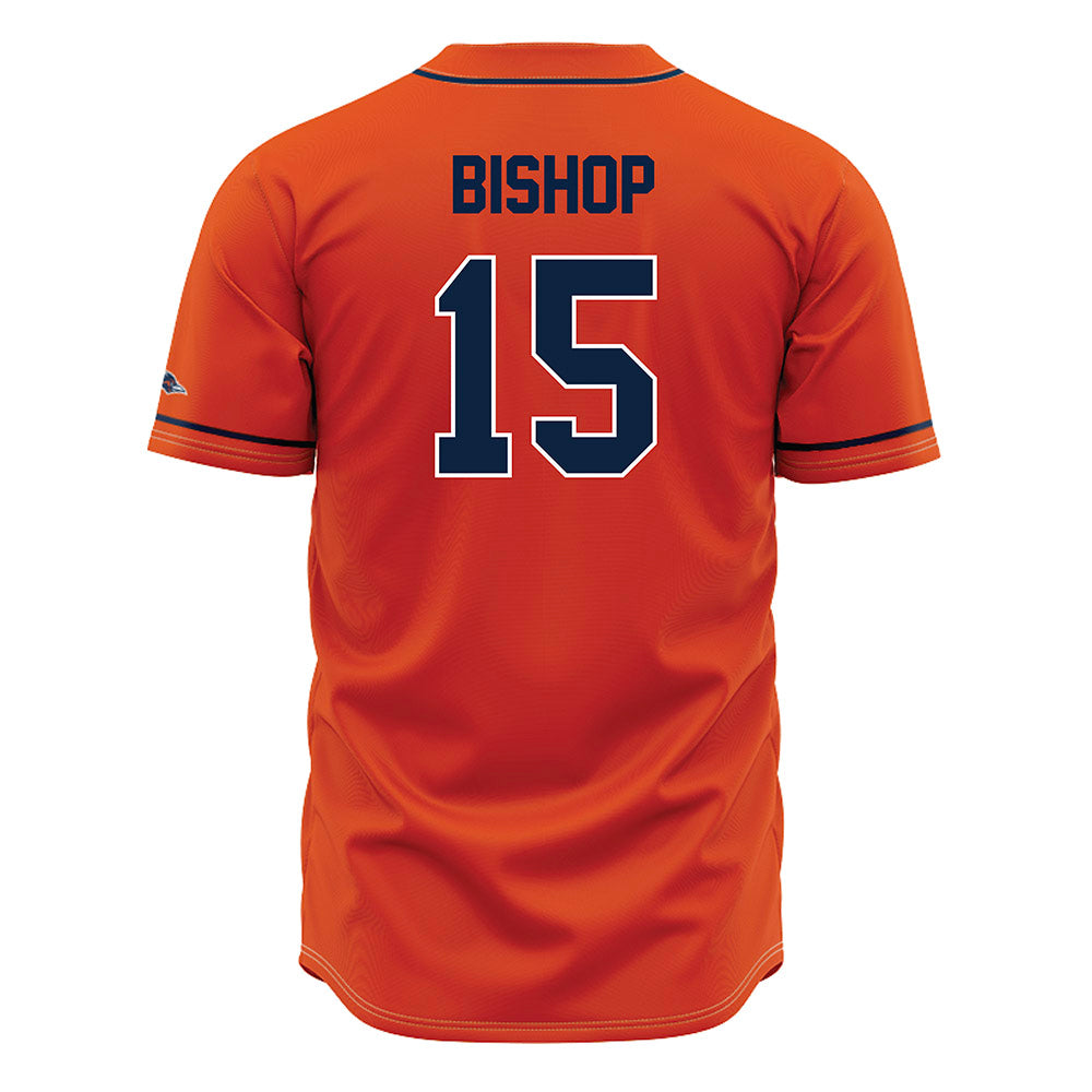 UTSA - NCAA Baseball : Brandon Bishop - Orange Jersey-1