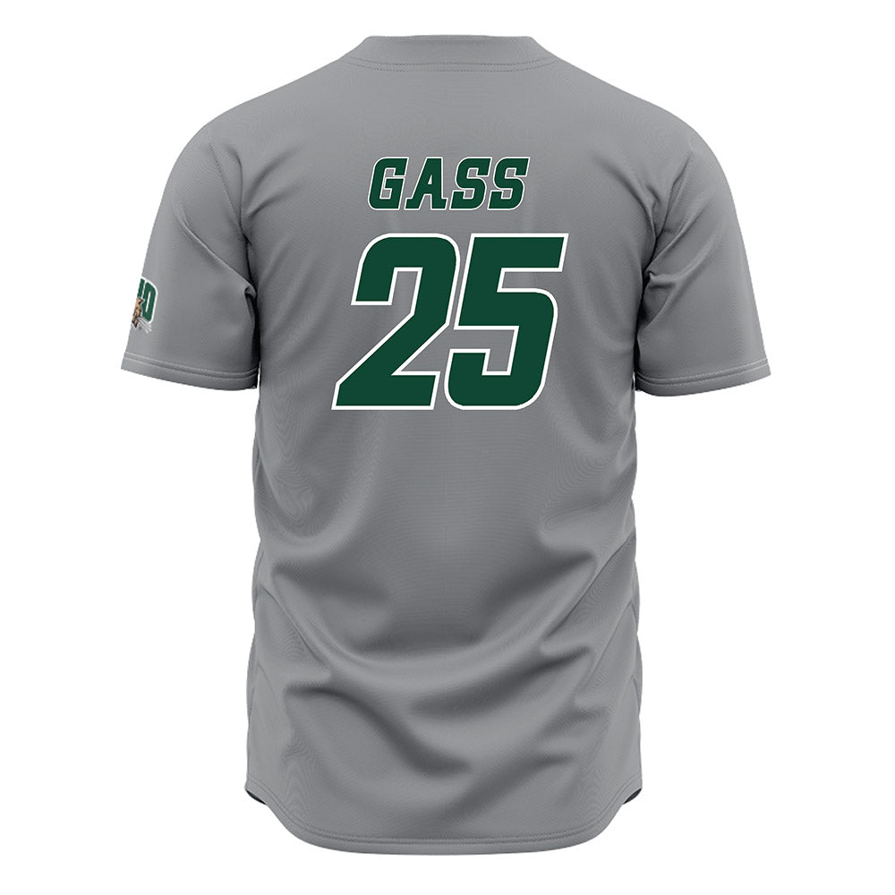 Ohio - NCAA Baseball : Mason Gass - Grey Jersey-1