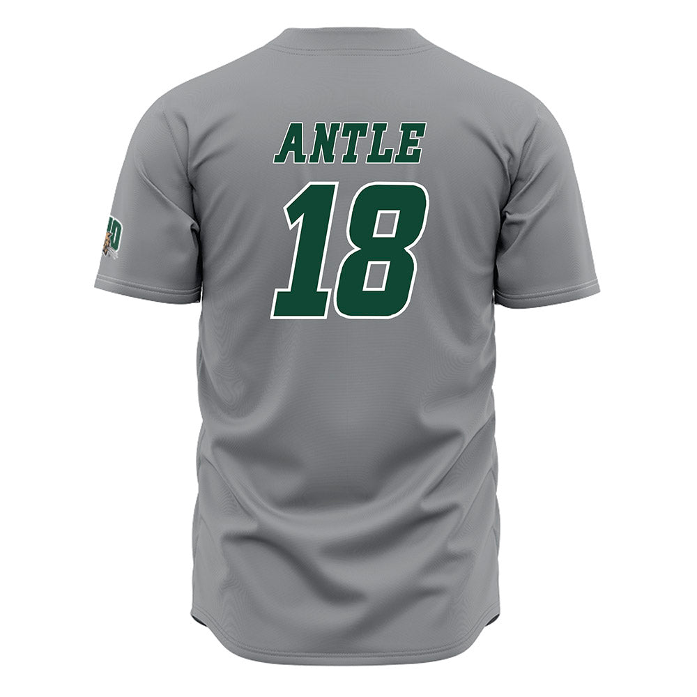 Ohio - NCAA Baseball : Gideon Antle - Grey Baseball Jersey