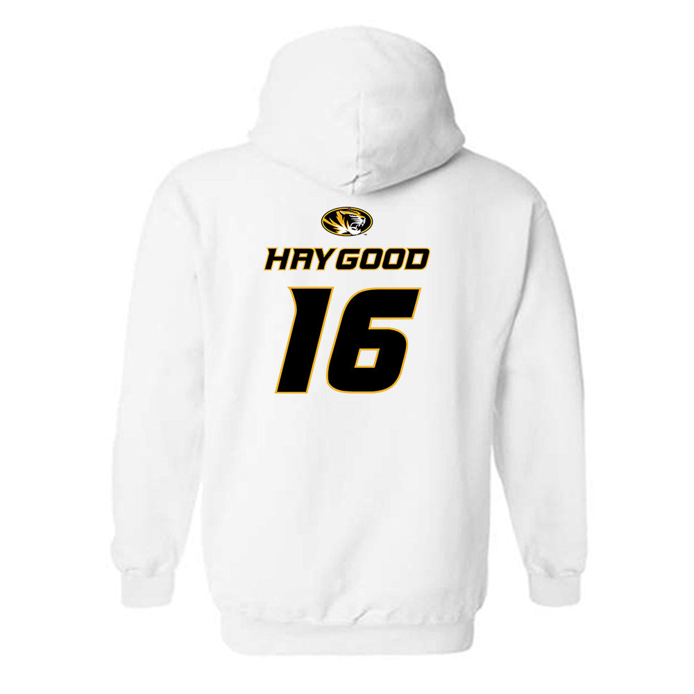 Missouri - NCAA Football : Brendon Haygood - Replica Shersey Hooded Sweatshirt-1
