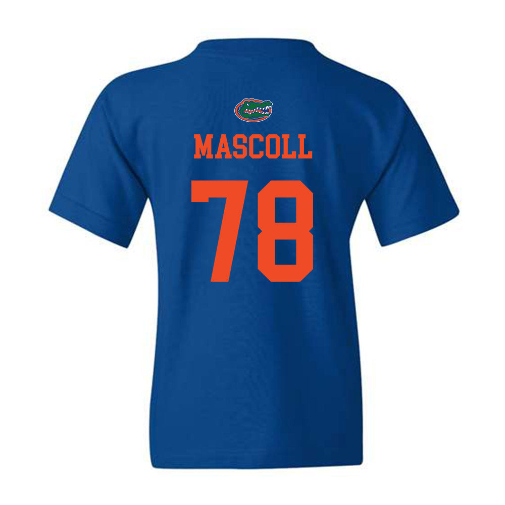 Florida - NCAA Football : Marcus Mascoll - Youth T-Shirt