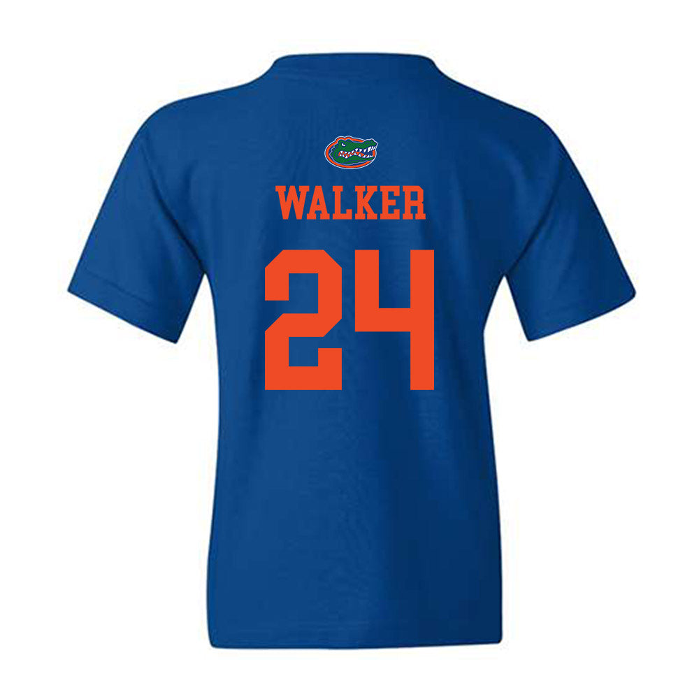 Florida - NCAA Softball : Madison Walker - Generic Shersey Youth T-Shirt-1
