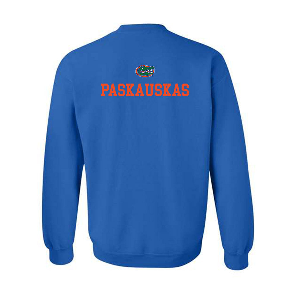 Florida - NCAA Women's Tennis : Gabia Paskauskas - Generic Shersey Crewneck Sweatshirt-1