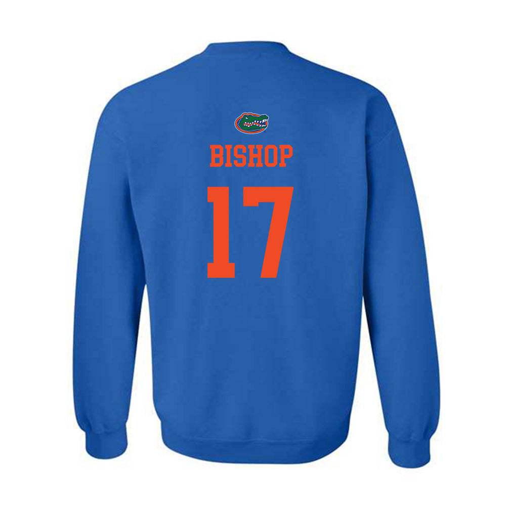Florida - NCAA Women's Lacrosse : Cali Bishop - Generic Shersey Crewneck Sweatshirt