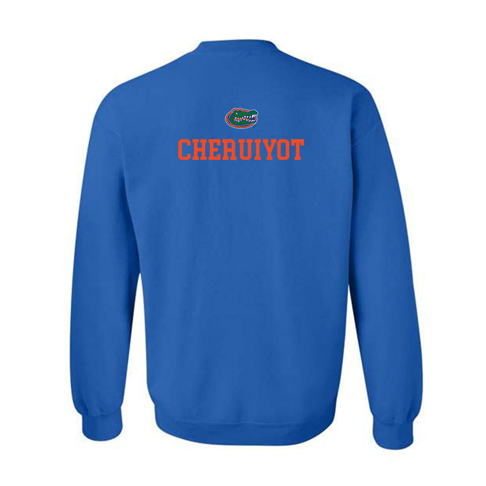 Florida - NCAA Men's Cross Country : Kelvin Cheruiyot - Generic Shersey Crewneck Sweatshirt-1