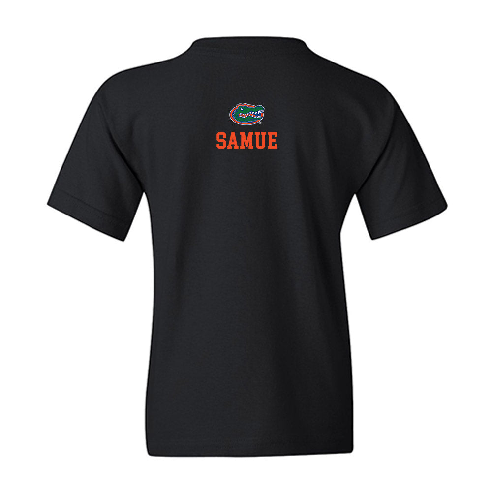 Florida - NCAA Women's Track & Field : Aleesa Samue - Youth T-Shirt-1