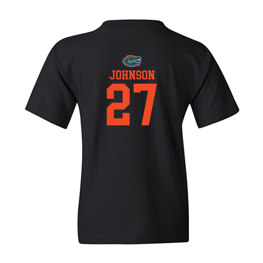 Florida - NCAA Football : Dijon Johnson - Youth T-Shirt-1