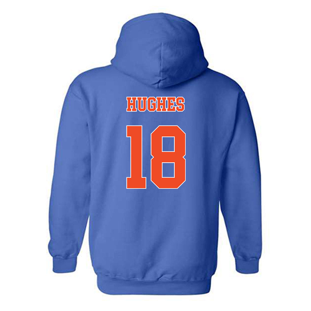 Florida - NCAA Women's Lacrosse : Samantha Hughes - Hooded Sweatshirt Classic Shersey