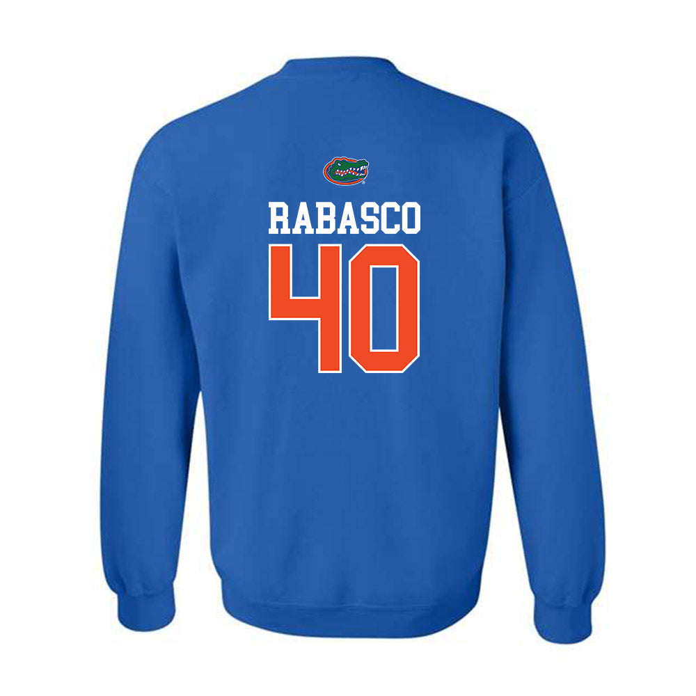 Florida - NCAA Football : Brandon Rabasco - Generic Shersey Crewneck Sweatshirt