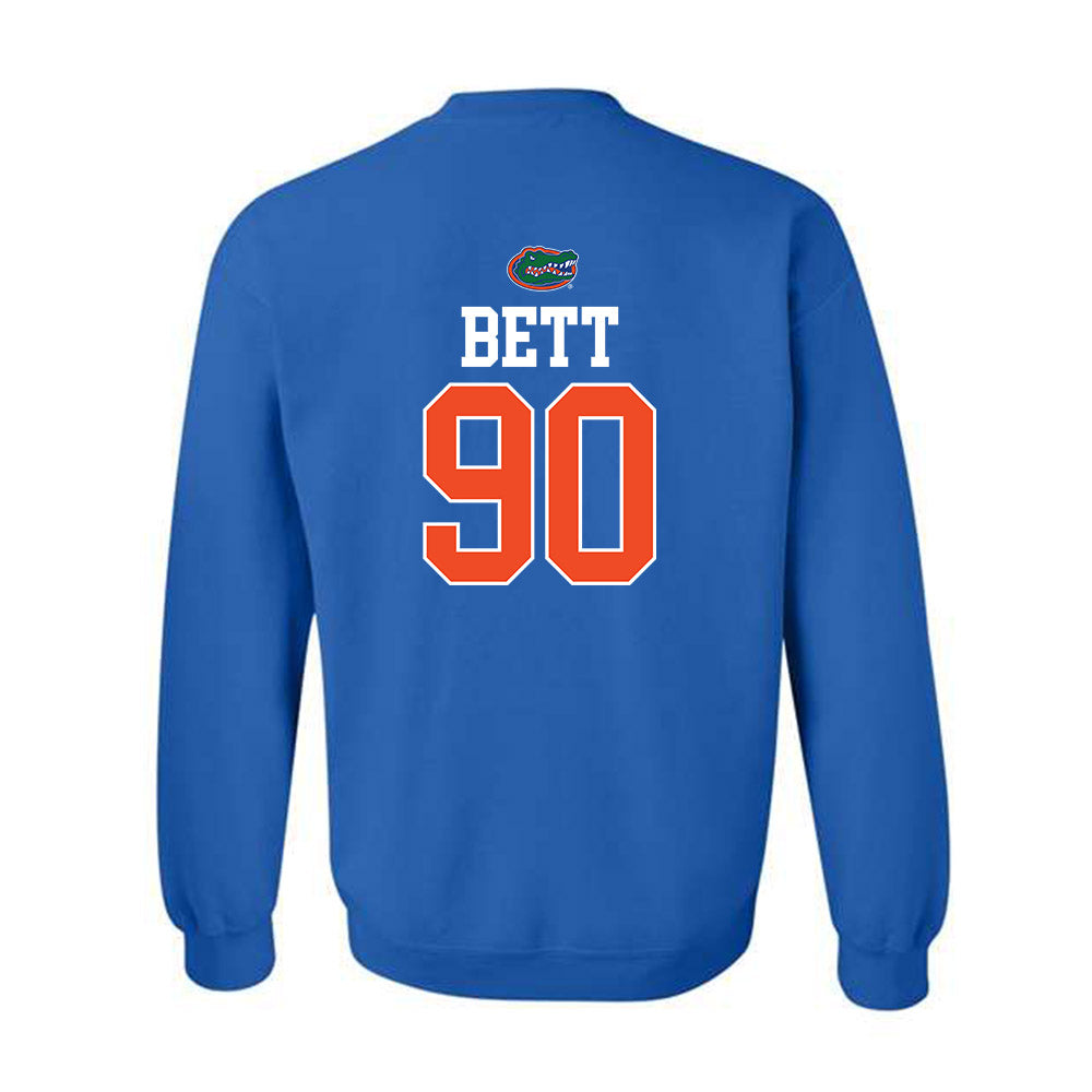 Florida - NCAA Football : Brendan Bett - Generic Shersey Crewneck Sweatshirt-1