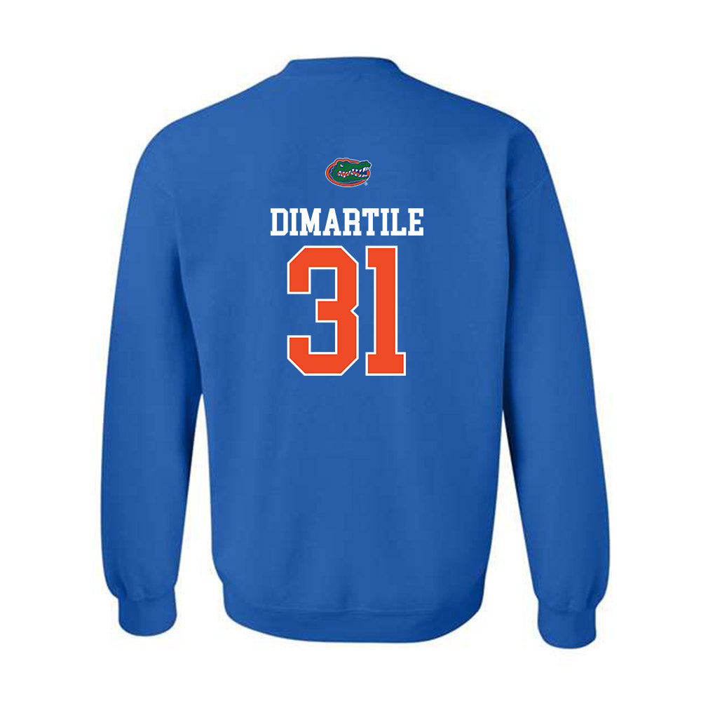Florida - NCAA Women's Lacrosse : Anna DiMartile - Generic Shersey Crewneck Sweatshirt-1