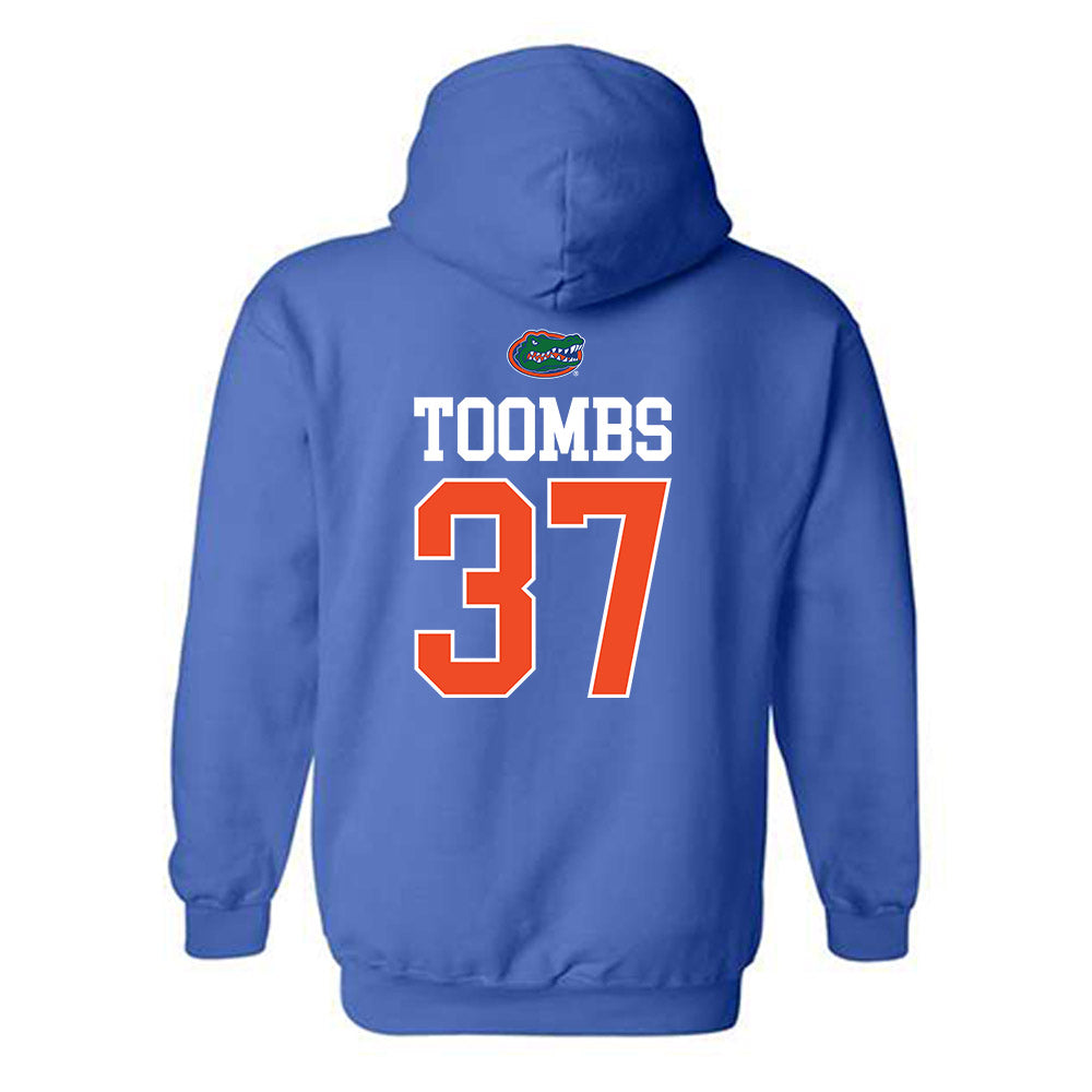 Florida - NCAA Football : Javion Toombs - Generic Shersey Hooded Sweatshirt-1