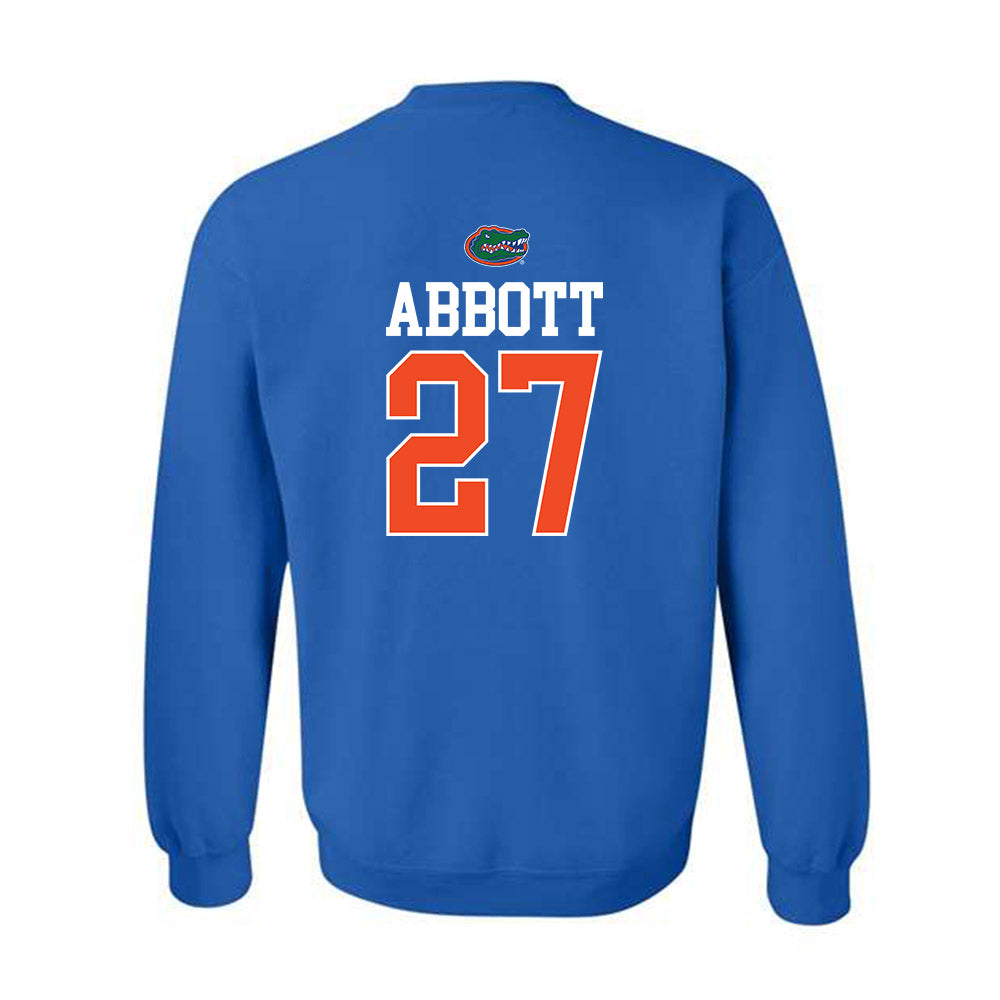 Florida - NCAA Women's Soccer : Norah Abbott - Generic Shersey Crewneck Sweatshirt