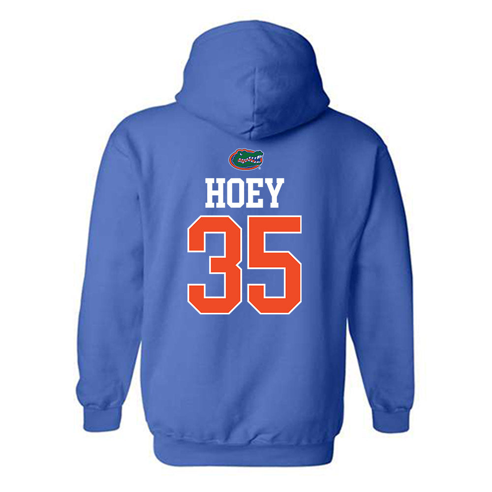 Florida - NCAA Women's Lacrosse : Georgia Hoey - Generic Shersey Hooded Sweatshirt-1