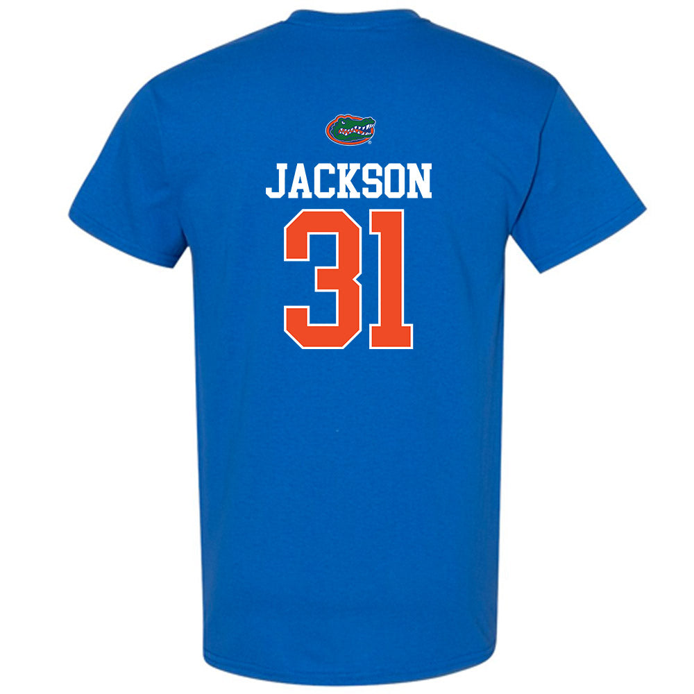 Florida - NCAA Football : Evan Jackson - Generic Shersey T-Shirt-1