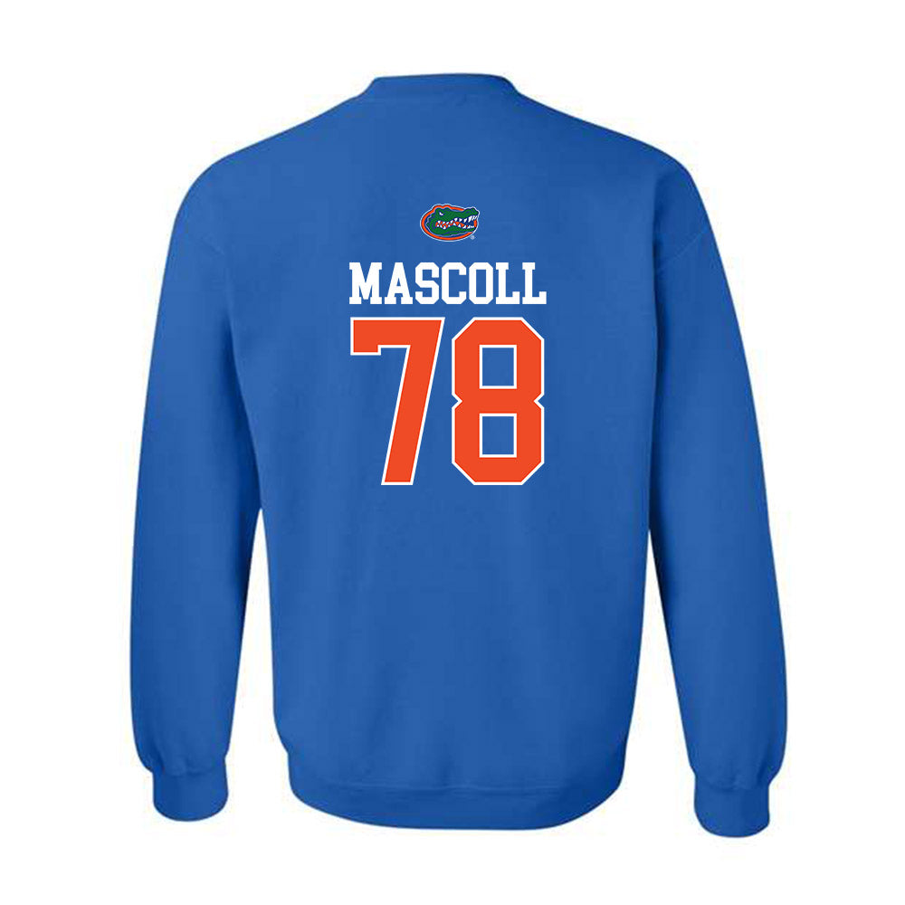 Florida - NCAA Football : Marcus Mascoll - Generic Shersey Crewneck Sweatshirt