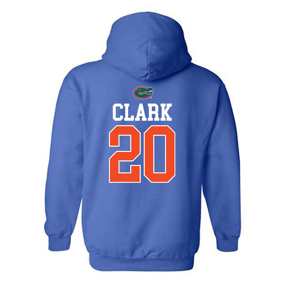 Florida - NCAA Football : Waltez Duke Clark - Generic Shersey Hooded Sweatshirt-1