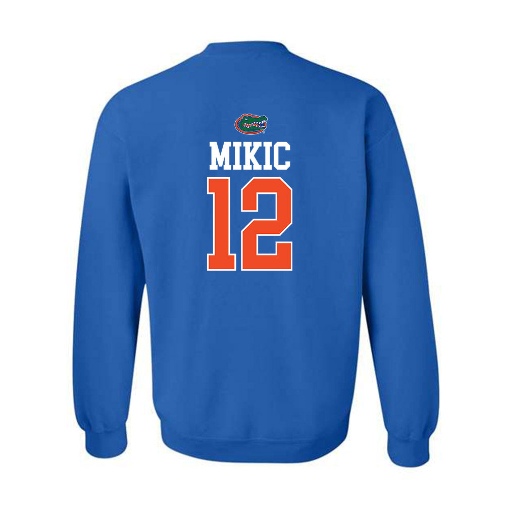Florida - NCAA Men's Basketball : Viktor Mikic - Generic Shersey Crewneck Sweatshirt