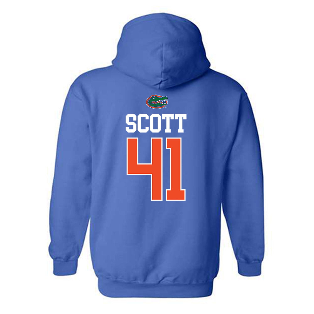 Florida - NCAA Football : Winfield Scott - Generic Shersey Hooded Sweatshirt-1