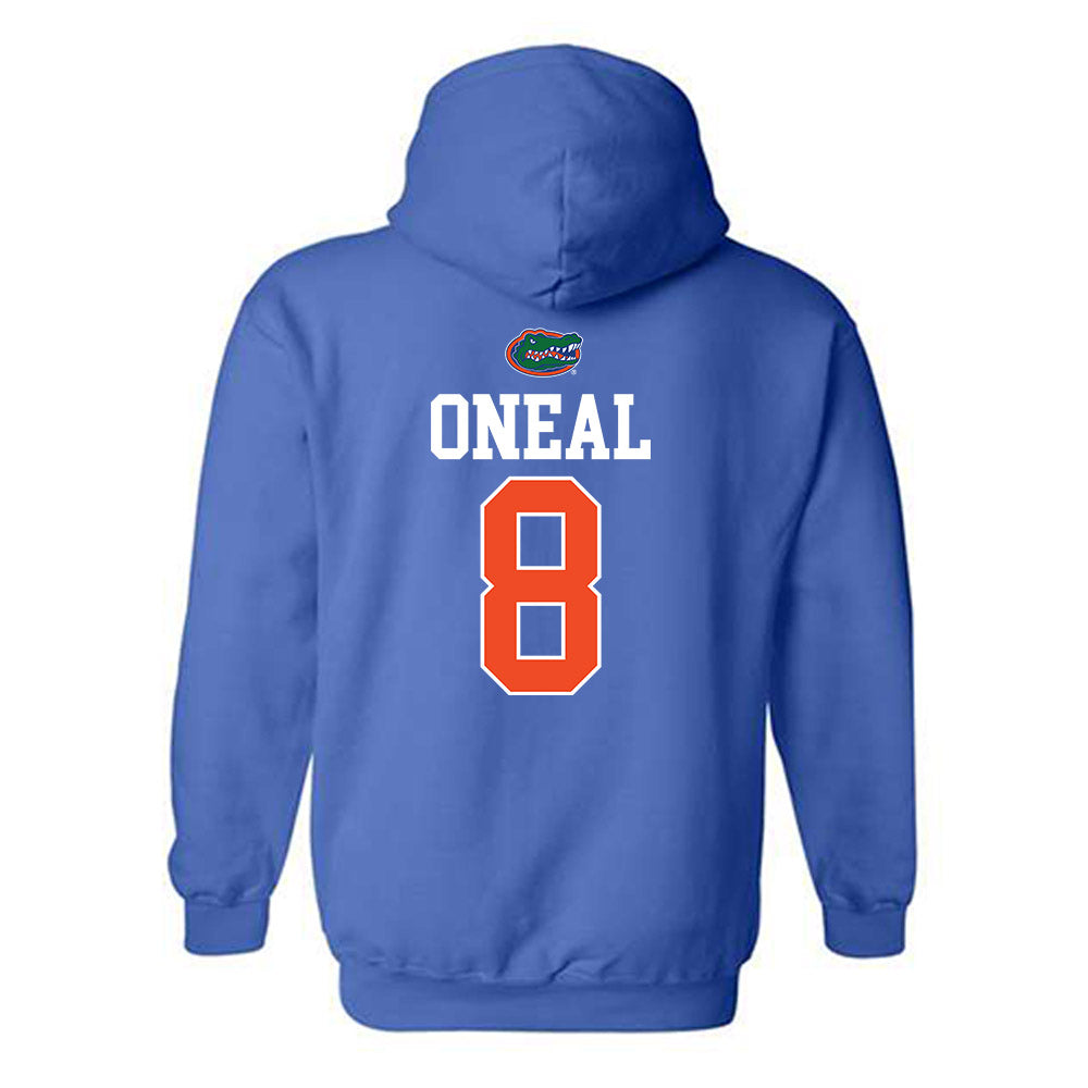 Florida - NCAA Women's Basketball : Mearah Oneal - Generic Shersey Hooded Sweatshirt