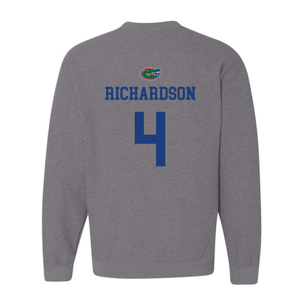 Florida - NCAA Women's Lacrosse : Kennedy Richardson - Sports Shersey Crewneck Sweatshirt-1