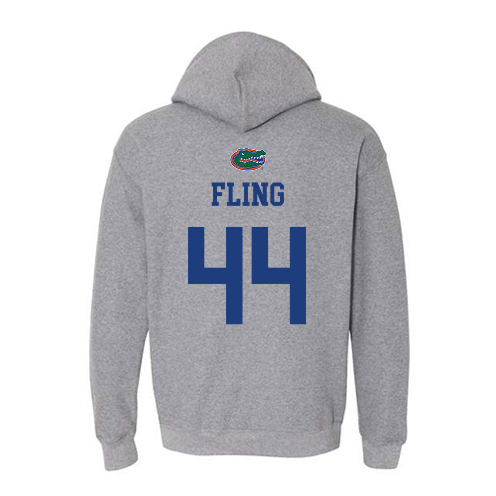 Florida - NCAA Women's Lacrosse : Allison Fling - Sports Shersey Hooded Sweatshirt-1