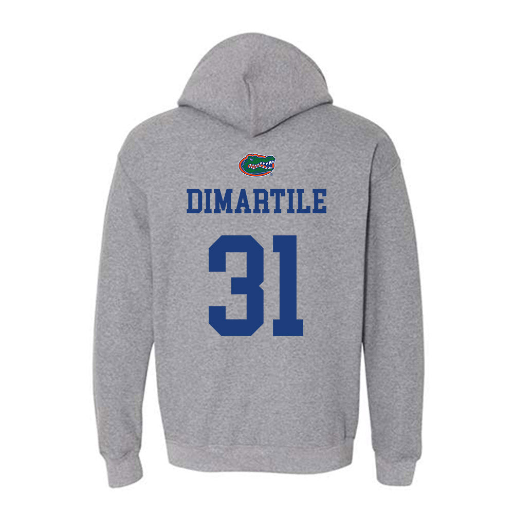 Florida - NCAA Women's Lacrosse : Anna DiMartile - Sports Shersey Hooded Sweatshirt-1