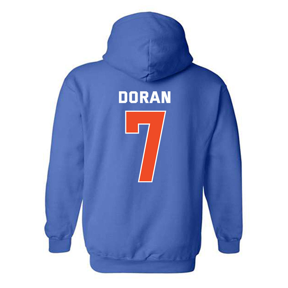 Florida - NCAA Women's Lacrosse : Molly Doran - Sports Shersey Hooded Sweatshirt-1