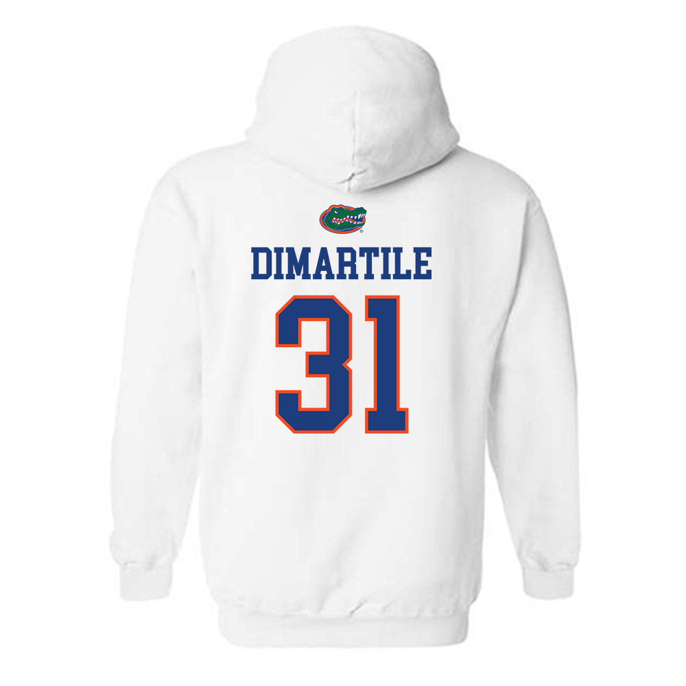 Florida - NCAA Women's Lacrosse : Anna DiMartile - Sports Shersey Hooded Sweatshirt-1