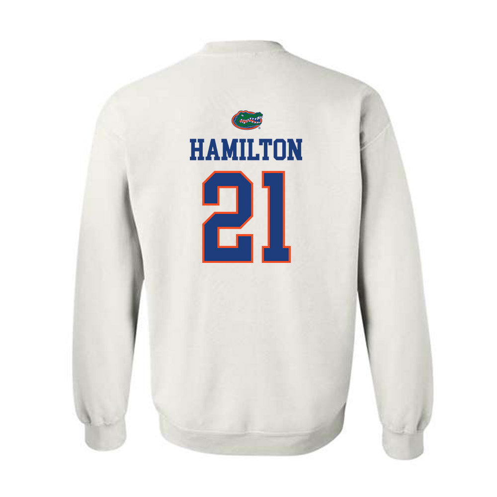 Florida - NCAA Women's Lacrosse : Clark Hamilton - Sports Shersey Crewneck Sweatshirt