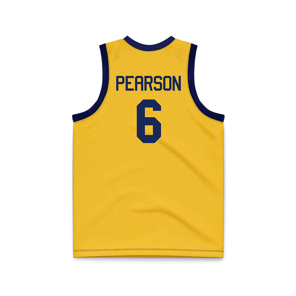 Marquette - NCAA Men's Basketball : Sheek Pearson - Basketball Jersey-1