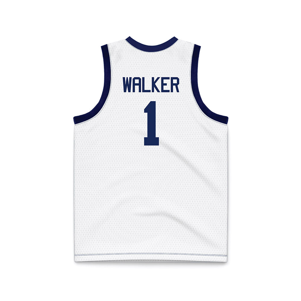 Marquette - NCAA Men's Basketball : Nash Walker - White Basketball Jersey-1