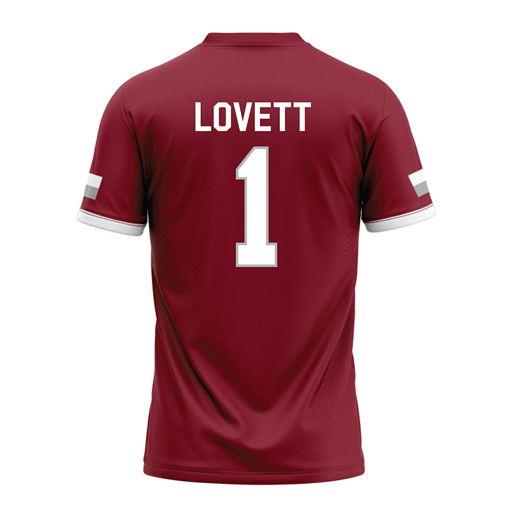 Troy - NCAA Football : Jordan Lovett - Football Jersey-1