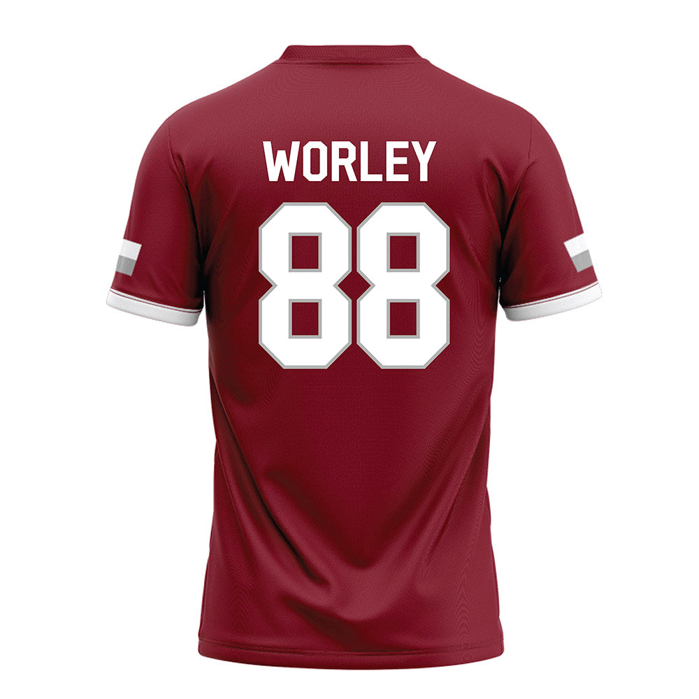 Troy - NCAA Football : Jackson Worley - Football Jersey-1