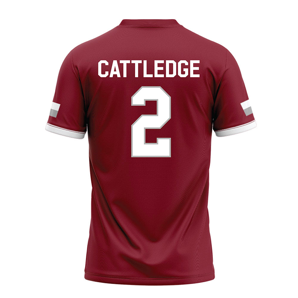 Troy - NCAA Football : Steven Cattledge - Football Jersey-1
