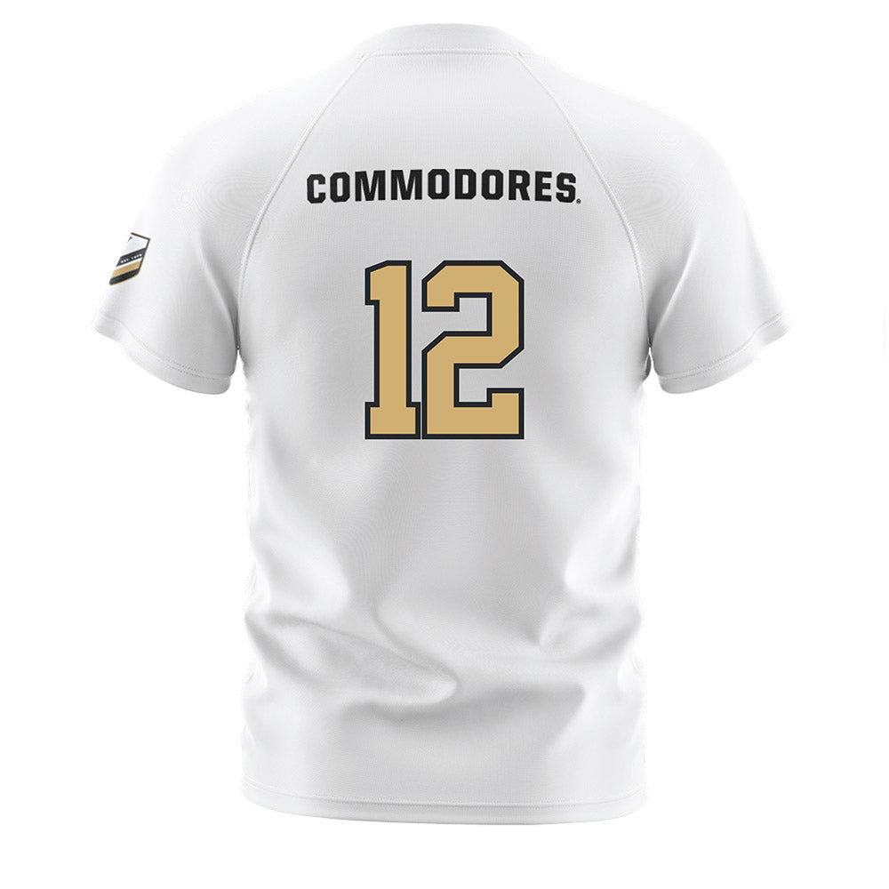 Vanderbilt - NCAA Women's Soccer : Hannah Mclaughlin - Stripes Soccer Jersey-1